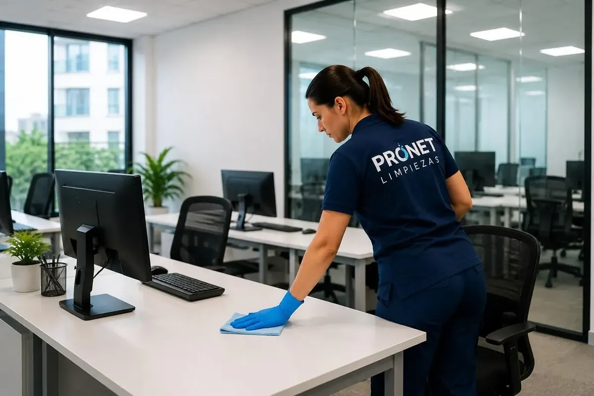 Limpieza de oficinas en Terrassa para empresas locales